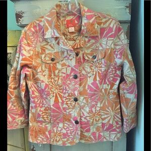 Ladies jacket/hearts of palm